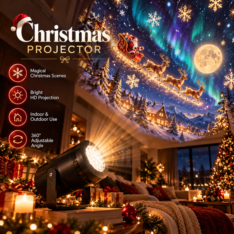 Christmas Projector By Alimiko