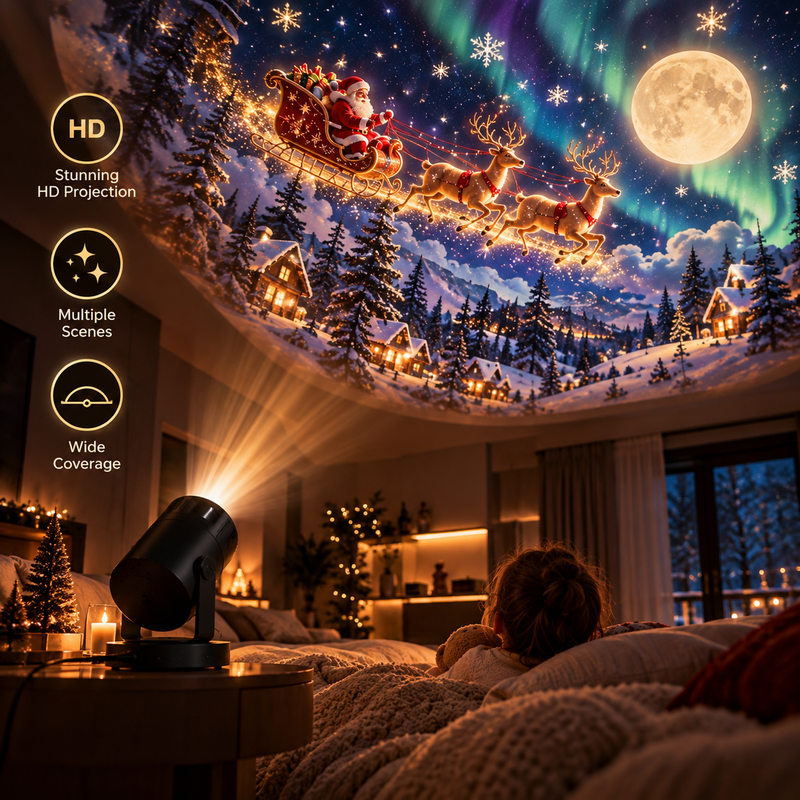 Christmas Projector By Alimiko